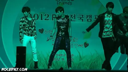 [FANCAM] 120807 EXO-K - Angel (Kai focus) @ RCY National Camp 2012