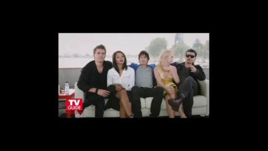 The Vampire Diaries on the yacht with TV Insider! San Diego Comic Con 2015