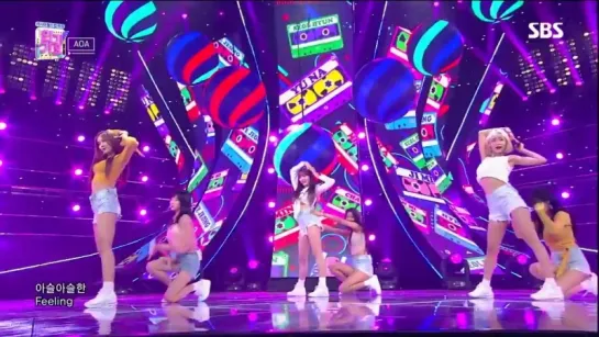 180617  AOA - Bingle Bangle @ Inkigayo