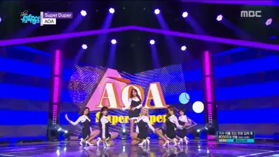 180602 AOA - Super Duper @ Show Music Core