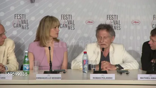 INTERVIEW - Roman Polanski on working in theatre at Venus In Fur Press Conference on May 25, 2013 in Cannes, France