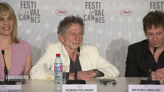 INTERVIEW - Roman Polanski on working with his actors at Venus In Fur Press Conference on May 25, 2013 in Cannes, France.