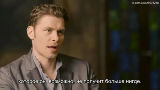 The Originals- Joseph Morgan, Leah Pipes talk Klaus and Camis complicated feelings [Rus Sub] - 480x360