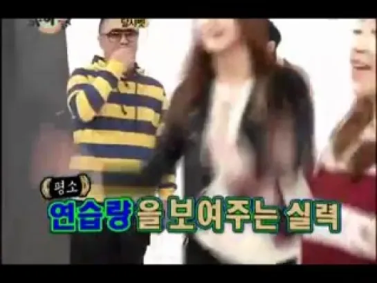 [Отрывок]  Weekly Idol (Random Dance) - Dal★shabet (2012.01.28)