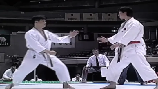 The 43rd Japan Cup (2000). Kumite. Naka Tatsuya vs. Taniyama Takuya