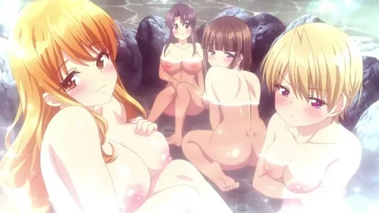 Хентай порно аниме Гарем в лагере! / Harem Camp! Серия 2