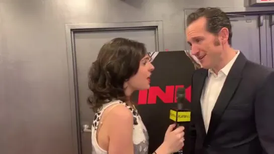 Playbill interview at the Ink opening night