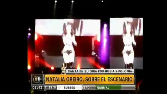 Natalia Oreiro Telefe 11.12.2013