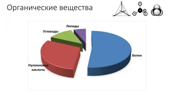 1. Химия клетки - Неорганика, Углеводы, Жиры, Белки (9 класс) - биология, подготовка к ЕГЭ и ОГЭ