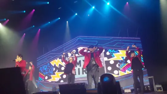 [FANCAM] 160710 GOT7 - Magnetic Girl @ Концерт «Fly» в Лос-Анджелесе (США).