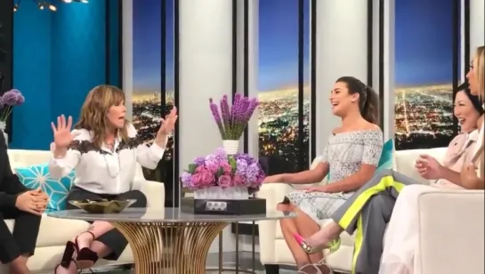 Lea on Fashion Police via Nicole Brajer (May 22, 2017)