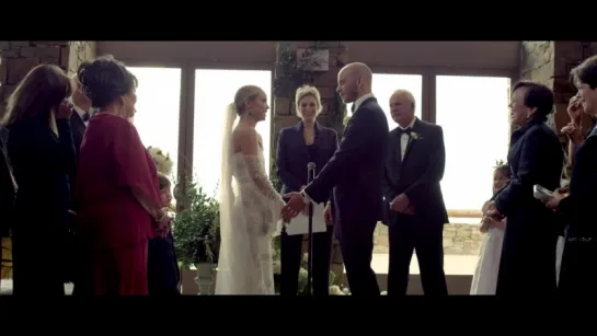 Its a Glee Reunion! Watch Becca Tobins Emotional Wedding Video - Brides