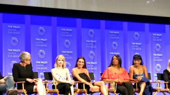 Лиа на PaleyFest: Scream Queens Panel (12.03.16, часть 1)