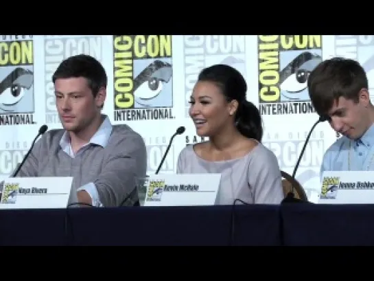 HD] Glee Cast @ Comic-Con 2012 - Panel (Part 4/5)