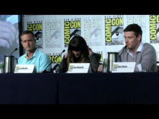 [HD] Glee Cast @ Comic-Con 2012 - Panel (Part 1/5)