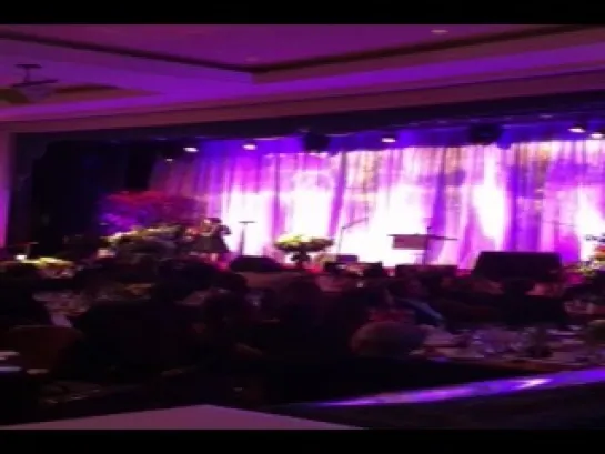 Lea Singing My Man At Taste For A Cure 2012 part 1