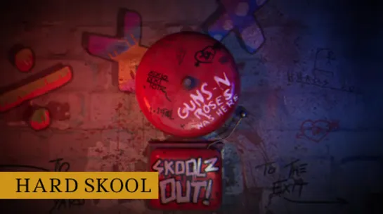 Guns N' Roses - Hard Skool [lyric video]