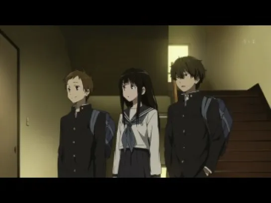 Hyouka: You can't escape \ Хоу-ка: Тебе не уйти  - 1 серия  [Ancord & Shina]