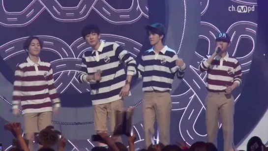 150618 EXO - LOVE ME RIGHT Fancam No.1 Encore full ver. @ M!COUNTDOWN