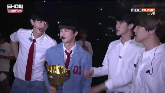 150617 EXO Backstage up next 3 @ Show Champion