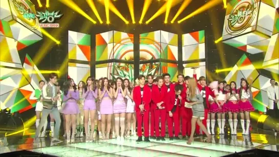 150410 EXO 1위 Win @ Music Bank