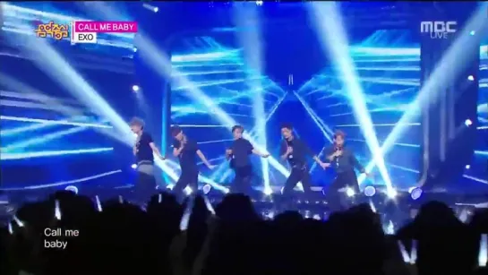 150411 EXO - CALL ME BABY @ Music Core