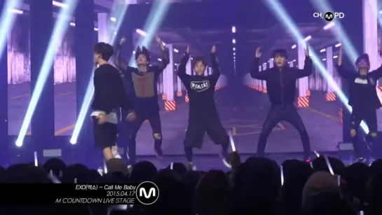 150417 Exo  @ Fancam от M!CONTDOWN