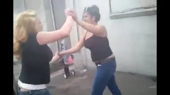 opps Sexy Girls fight Boobs are coming out