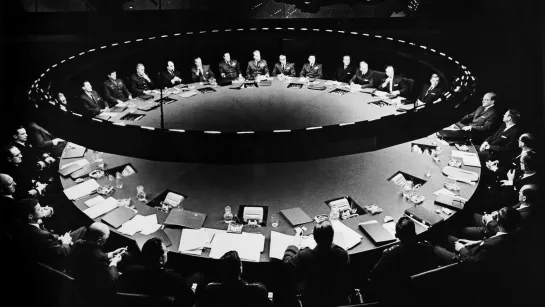 Dr. Strangelove or: How I Learned to Stop Worrying and Love the Bomb (1964) dir. Stanley Kubrick