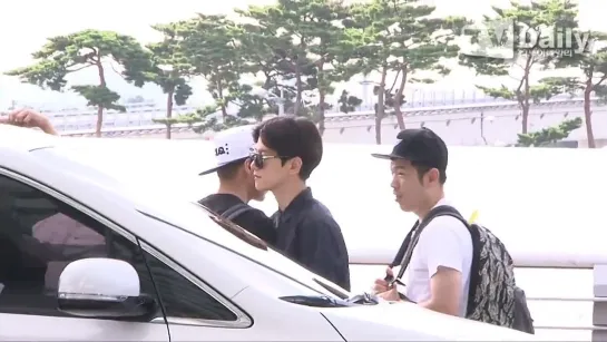 [VIDEO] 140802 EXO @ Incheon Airport