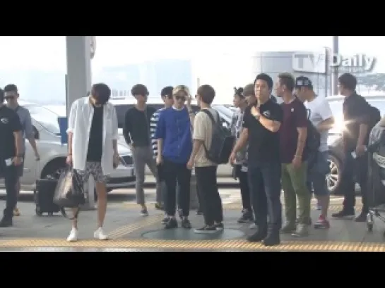 [VIDEO] 140727 EXO @ Incheon Airport