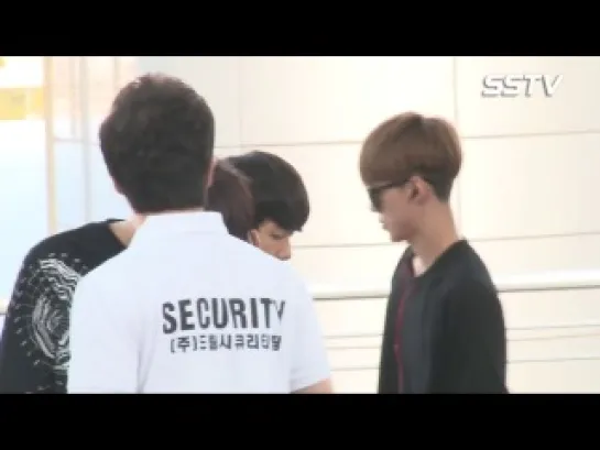 [VIDEO] 140704 EXO @ Incheon Airport