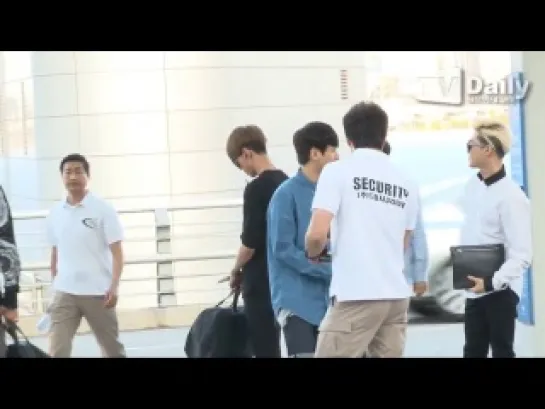 [VIDEO] 140704 EXO @ Incheon Airport