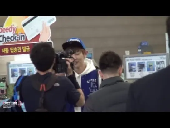 [FANCAM] 131029 Chanyeol @ Incheon Airport