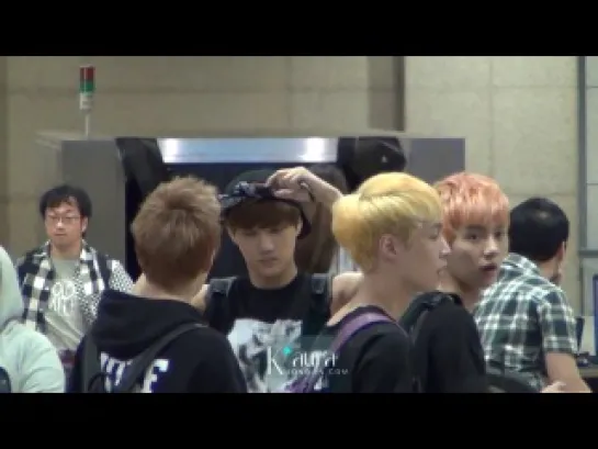 [FANCAM] 130702 Cute Kai Focus @ Incheon Airport