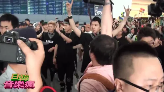 [VIDEO] 130526 EXO @ MTVJKPOP: Taipei Airport