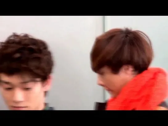 [FANCAM] 121101 EXO-M @ Incheon Airport