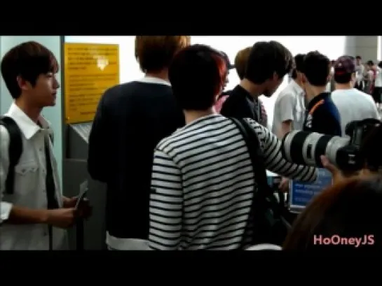 [FANCAM] 120702 EXO-K @ Incheon Airport