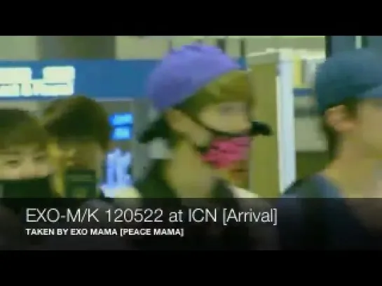 [FANCAM] 120522 EXO @ Incheon Airport