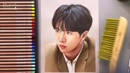 이승기 그림그리기 ( Drawing Lee Seung Gi ) [Nx7p7Tg0VZc]