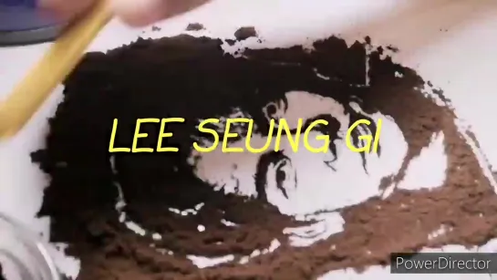 LEE SEUNG GI (COFFEE GROUNDS ART)