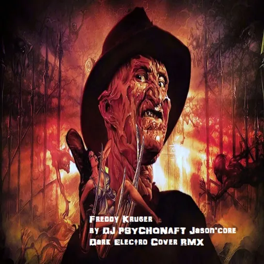 Angerfist - Freddy Kruger (by DJ PSYCHONAFT Jasoncore Dark Electro Cover RMX) [Music Video]