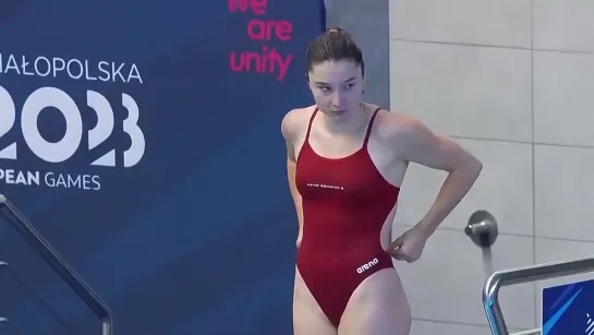 Womens springboard diving final