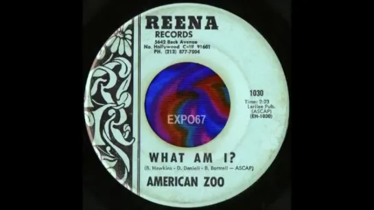 American Zoo -  What am i (1968)US Psych Rock