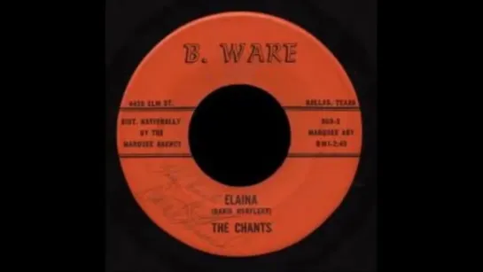 The Chants - Elaina (1966)US Moody Psych Garage