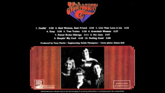 Mahogany - Armchair Woman@1969