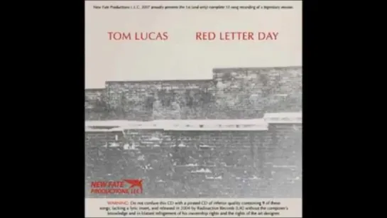 Tom Lucas -  Red Letter Day (1975)