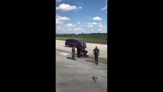 Naked dude on the Runway at Atlanta Airport