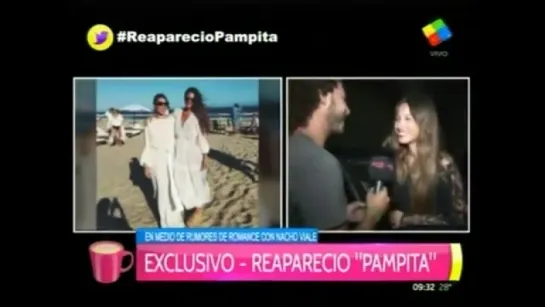 ¡Pampita no se guarda nada!