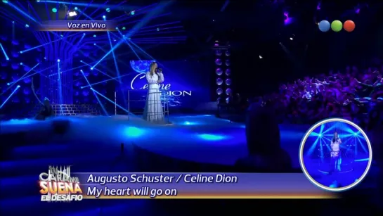 Augusto Schuster es Celine Dion - Tu Cara me Suena 2015